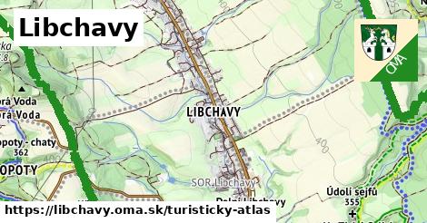 ikona Turistická mapa turisticky-atlas v libchavy