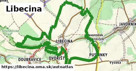 ikona Mapa autoatlas v libecina