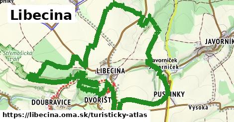 ikona Turistická mapa turisticky-atlas v libecina