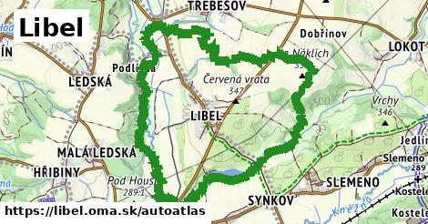 ikona Mapa autoatlas v libel