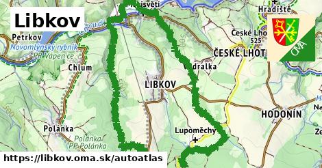 ikona Mapa autoatlas v libkov