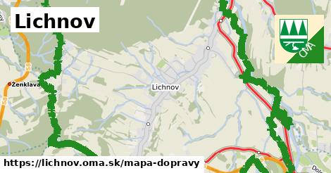 ikona Mapa dopravy mapa-dopravy v lichnov