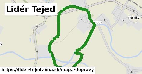 ikona Mapa dopravy mapa-dopravy v lider-tejed
