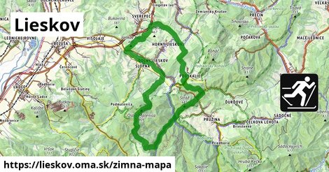 ikona Zimná mapa zimna-mapa v lieskov