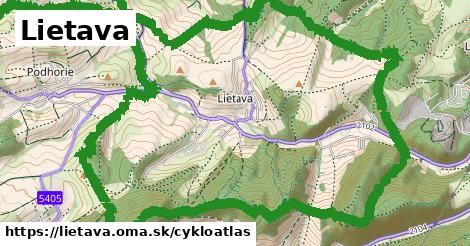 ikona Cyklo cykloatlas v lietava