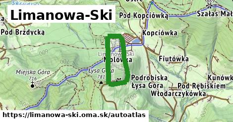 ikona Mapa autoatlas v limanowa-ski