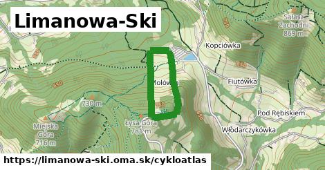 ikona Cyklo cykloatlas v limanowa-ski