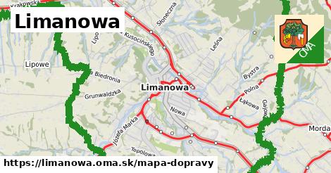 ikona Mapa dopravy mapa-dopravy v limanowa