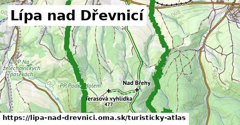 ikona Turistická mapa turisticky-atlas v lipa-nad-drevnici