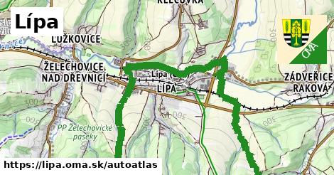 ikona Mapa autoatlas v lipa