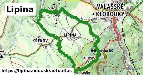 ikona Mapa autoatlas v lipina