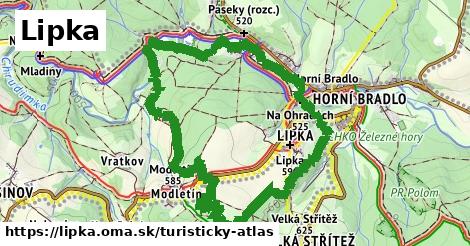 ikona Turistická mapa turisticky-atlas v lipka