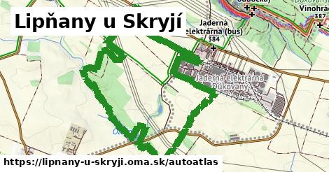 ikona Mapa autoatlas v lipnany-u-skryji