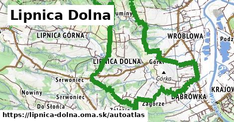 ikona Mapa autoatlas v lipnica-dolna