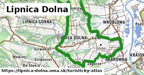 ikona Turistická mapa turisticky-atlas v lipnica-dolna