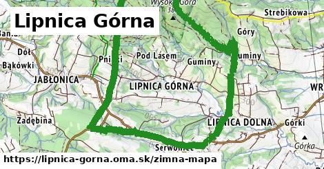 ikona Zimná mapa zimna-mapa v lipnica-gorna