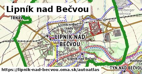 ikona Mapa autoatlas v lipnik-nad-becvou