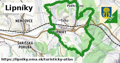 ikona Turistická mapa turisticky-atlas v lipniky