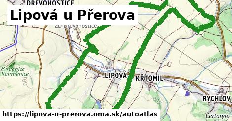 ikona Mapa autoatlas v lipova-u-prerova