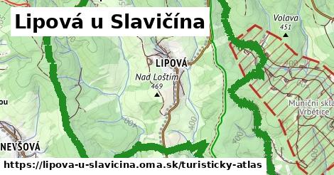 ikona Turistická mapa turisticky-atlas v lipova-u-slavicina