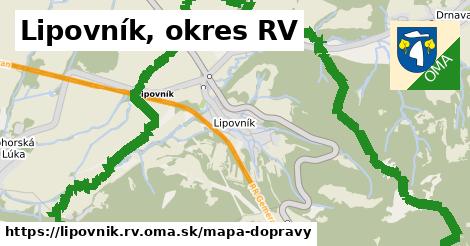 ikona Mapa dopravy mapa-dopravy v lipovnik.rv