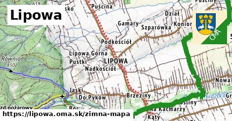 ikona Zimná mapa zimna-mapa v lipowa