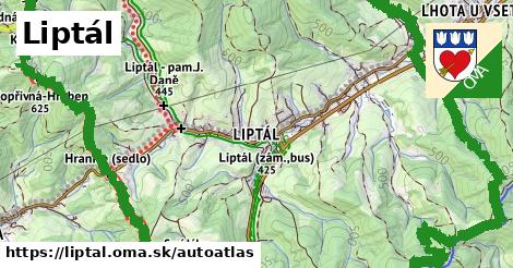 ikona Mapa autoatlas v liptal