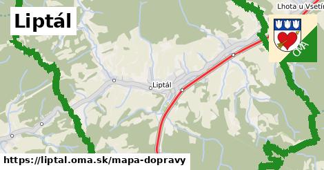 ikona Mapa dopravy mapa-dopravy v liptal