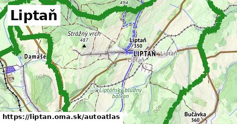 ikona Mapa autoatlas v liptan