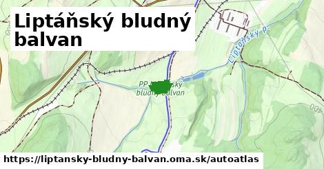 ikona Mapa autoatlas v liptansky-bludny-balvan