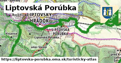 ikona Turistická mapa turisticky-atlas v liptovska-porubka