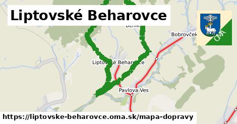 ikona Mapa dopravy mapa-dopravy v liptovske-beharovce