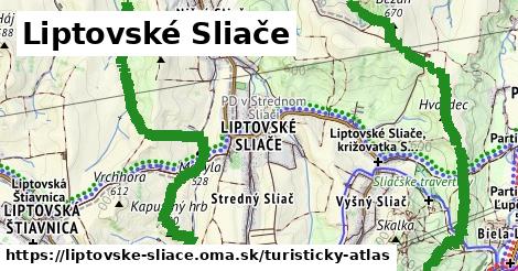 ikona Turistická mapa turisticky-atlas v liptovske-sliace