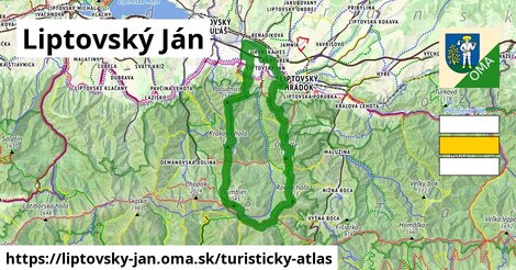 ikona Turistická mapa turisticky-atlas v liptovsky-jan