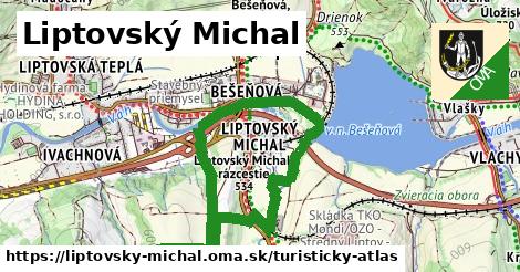 ikona Turistická mapa turisticky-atlas v liptovsky-michal
