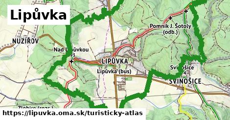 ikona Turistická mapa turisticky-atlas v lipuvka