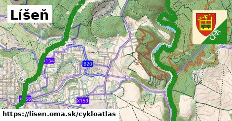 ikona Cyklo cykloatlas v lisen