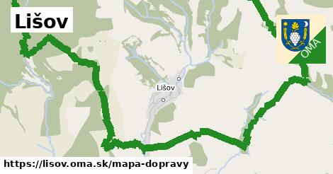 ikona Mapa dopravy mapa-dopravy v lisov