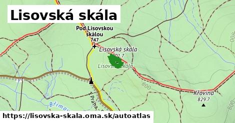 ikona Mapa autoatlas v lisovska-skala