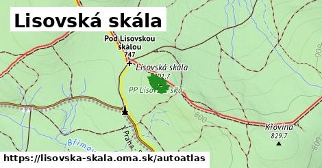 ikona Mapa autoatlas v lisovska-skala