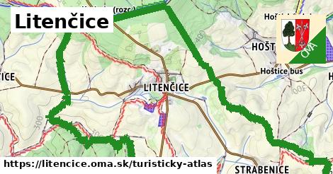 ikona Turistická mapa turisticky-atlas v litencice