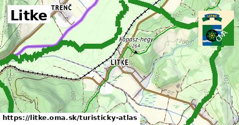 ikona Turistická mapa turisticky-atlas v litke