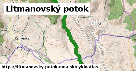 ikona Cyklo cykloatlas v litmanovsky-potok