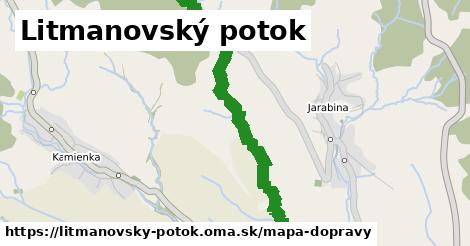 ikona Mapa dopravy mapa-dopravy v litmanovsky-potok