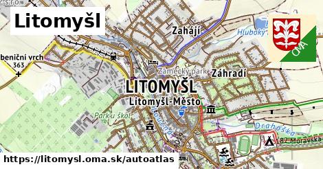 ikona Mapa autoatlas v litomysl