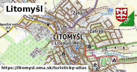 ikona Turistická mapa turisticky-atlas v litomysl