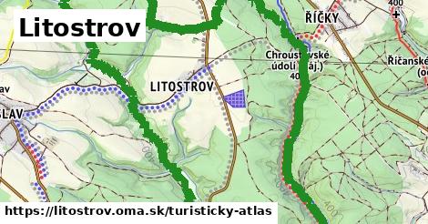 ikona Turistická mapa turisticky-atlas v litostrov