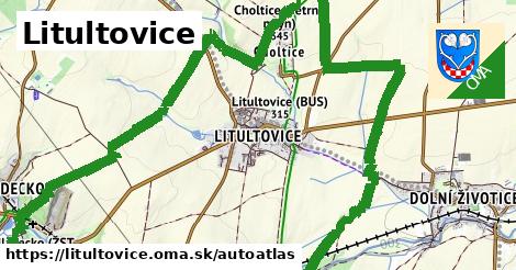 ikona Mapa autoatlas v litultovice