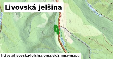 ikona Zimná mapa zimna-mapa v livovska-jelsina