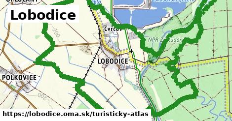 ikona Turistická mapa turisticky-atlas v lobodice